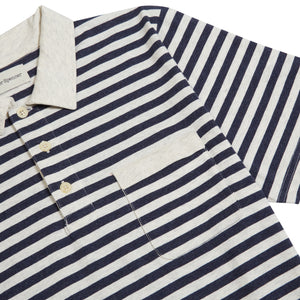 Oliver Spencer Dunmore Polo - Navy - Burrows and Hare