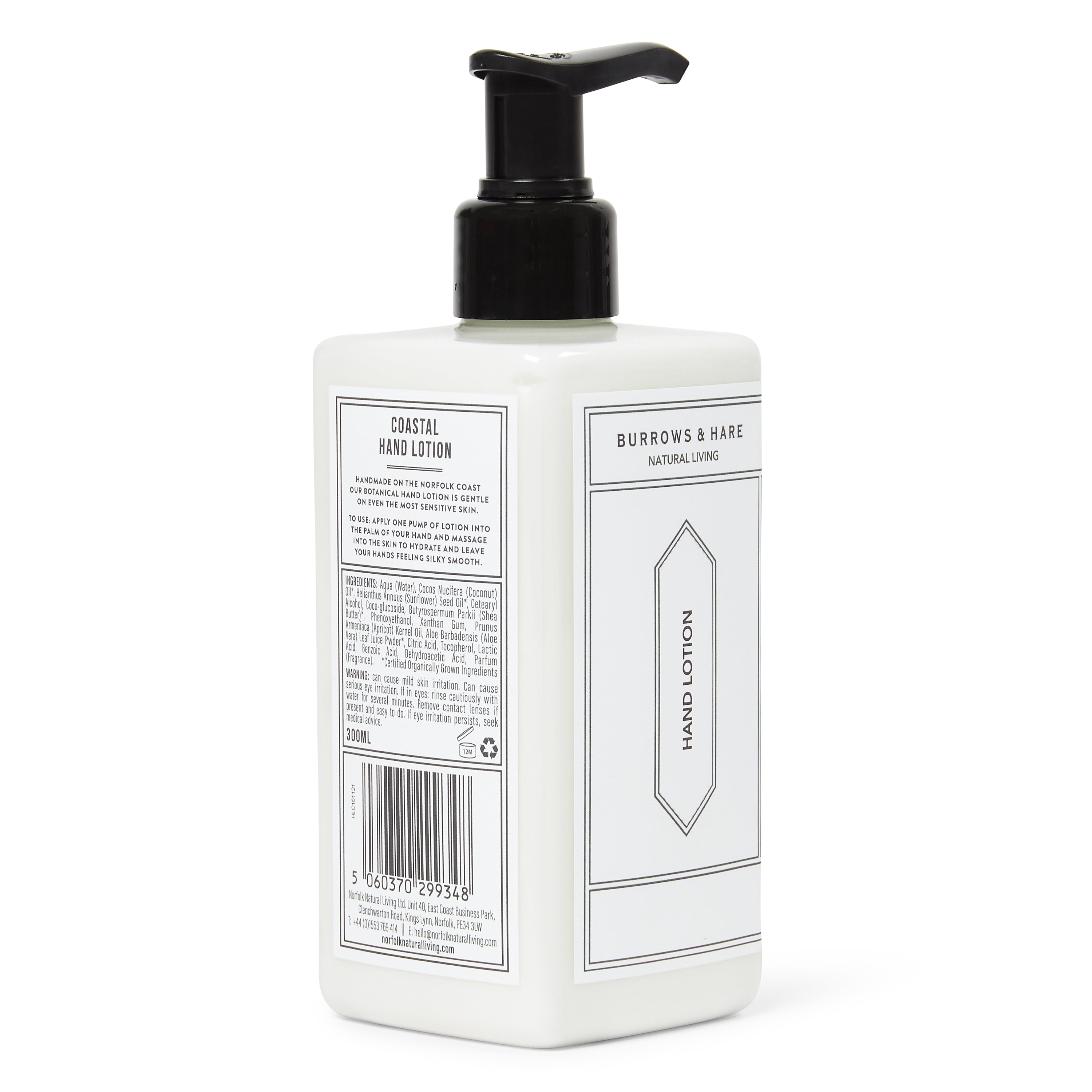 Burrows & Hare Natural Hand Lotion - Burrows and Hare