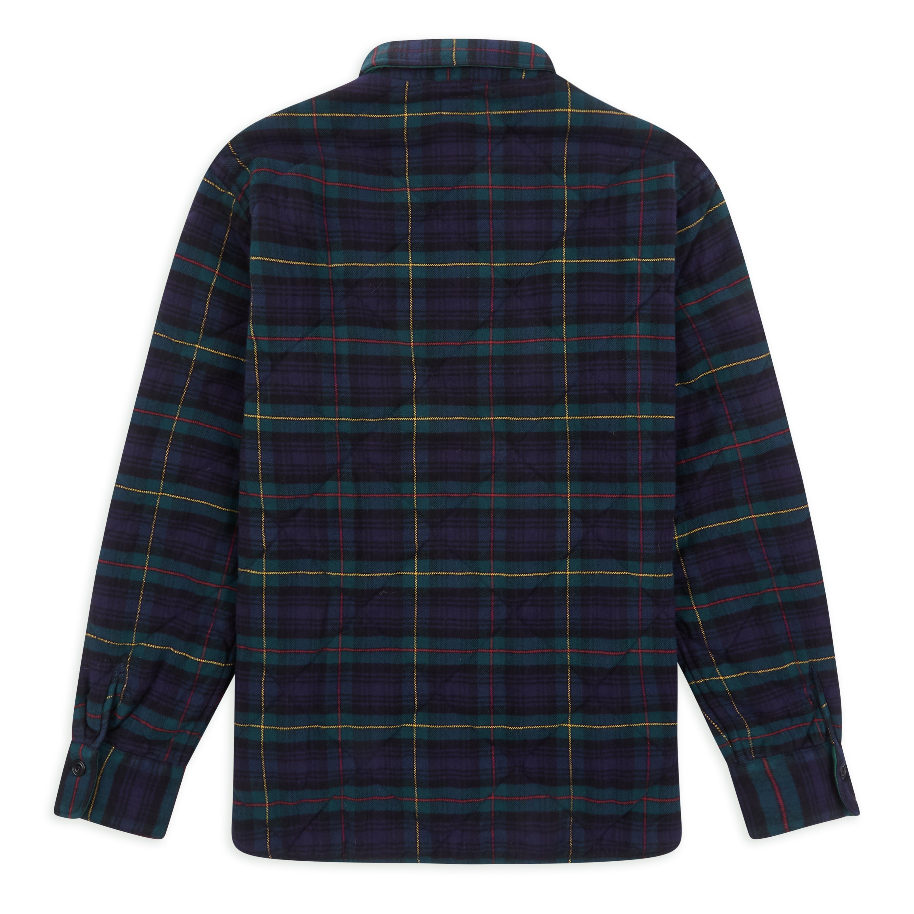 Hartford Peter Quilted Over Shirt - Tartan