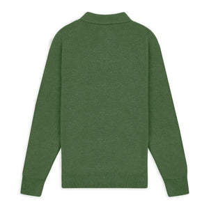 Burrows & Hare Knitted Polo - Mint