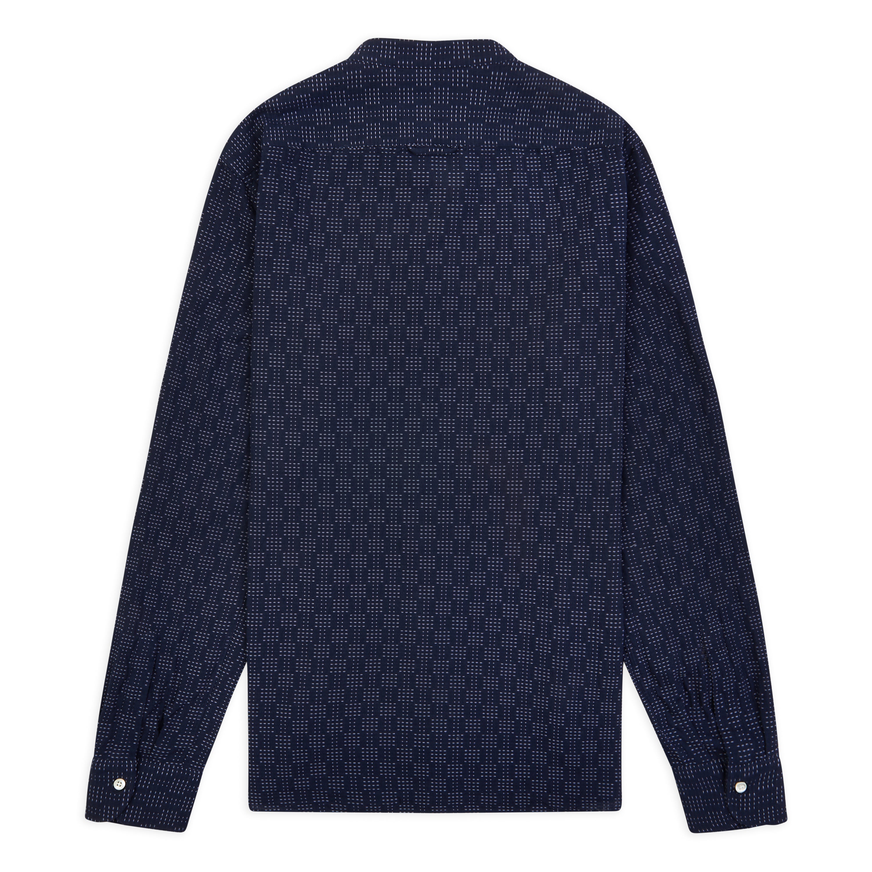 Sashiko Navy Stylish Shirt 