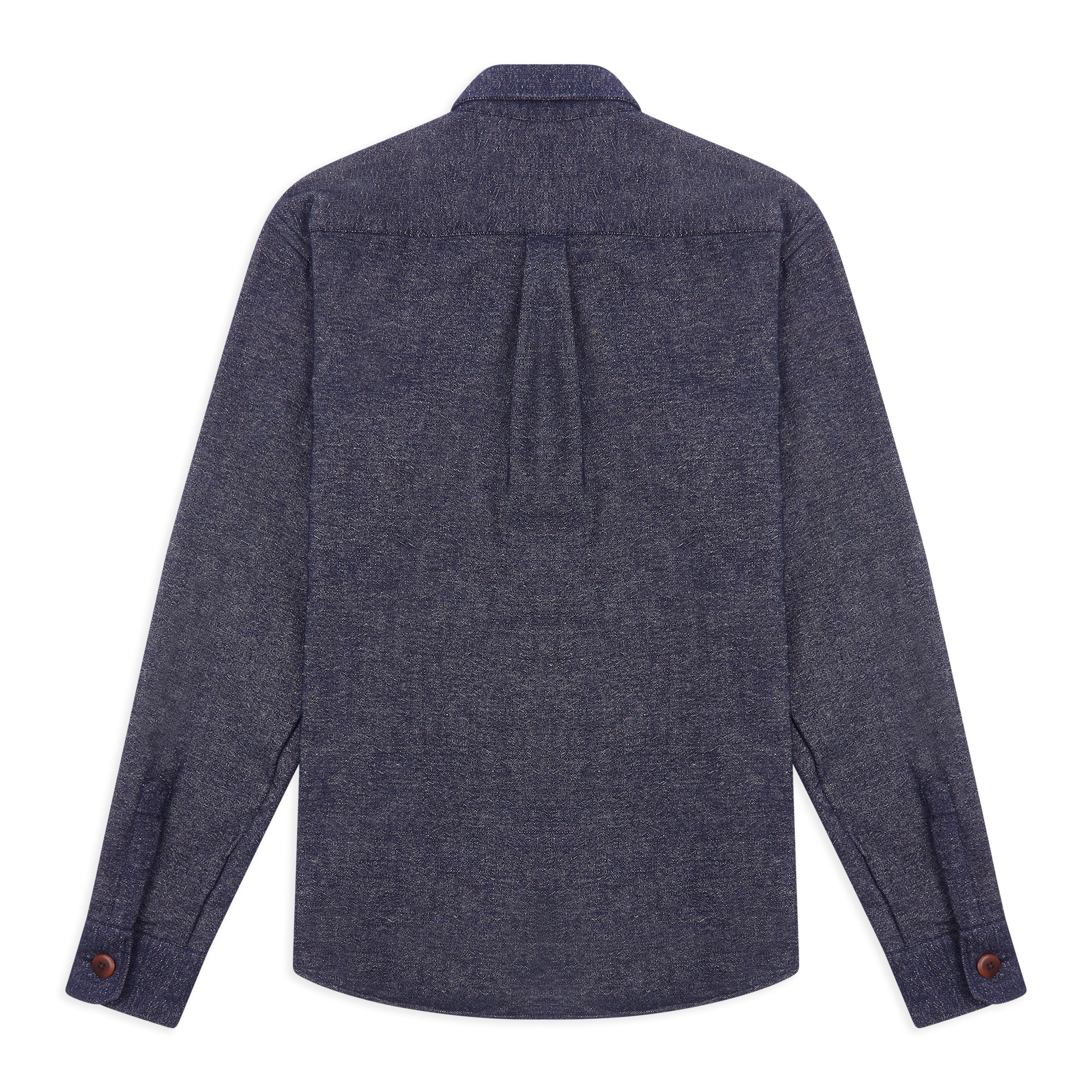 Burrows & Hare Over Shirt - Navy