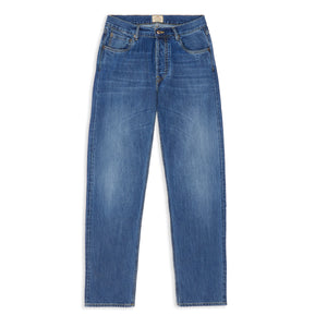 Burrows & Hare OX3 Straight Jeans - Stone Wash
