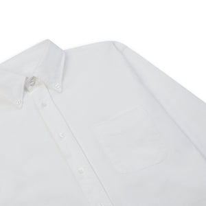 Burrows & Hare Oxford Button-down Shirt - White - Burrows and Hare