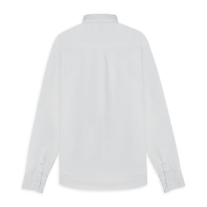 Burrows & Hare Oxford Button-down Shirt - White - Burrows and Hare