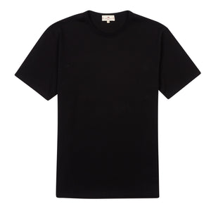 Burrows & Hare Regular T-Shirt - Black - Burrows and Hare