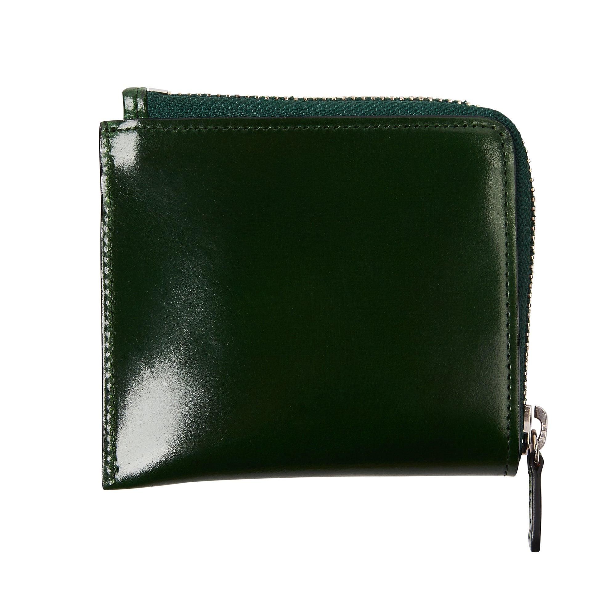 Il Bussetto Zip Around Wallet - Green - Burrows and Hare