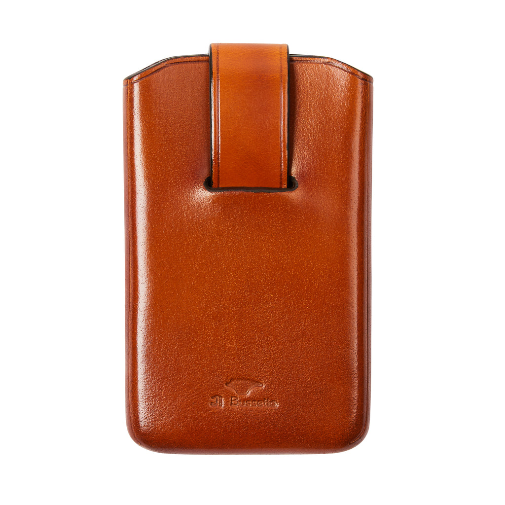 Il Bussetto Business Card Holder Tan Burrows & Hare