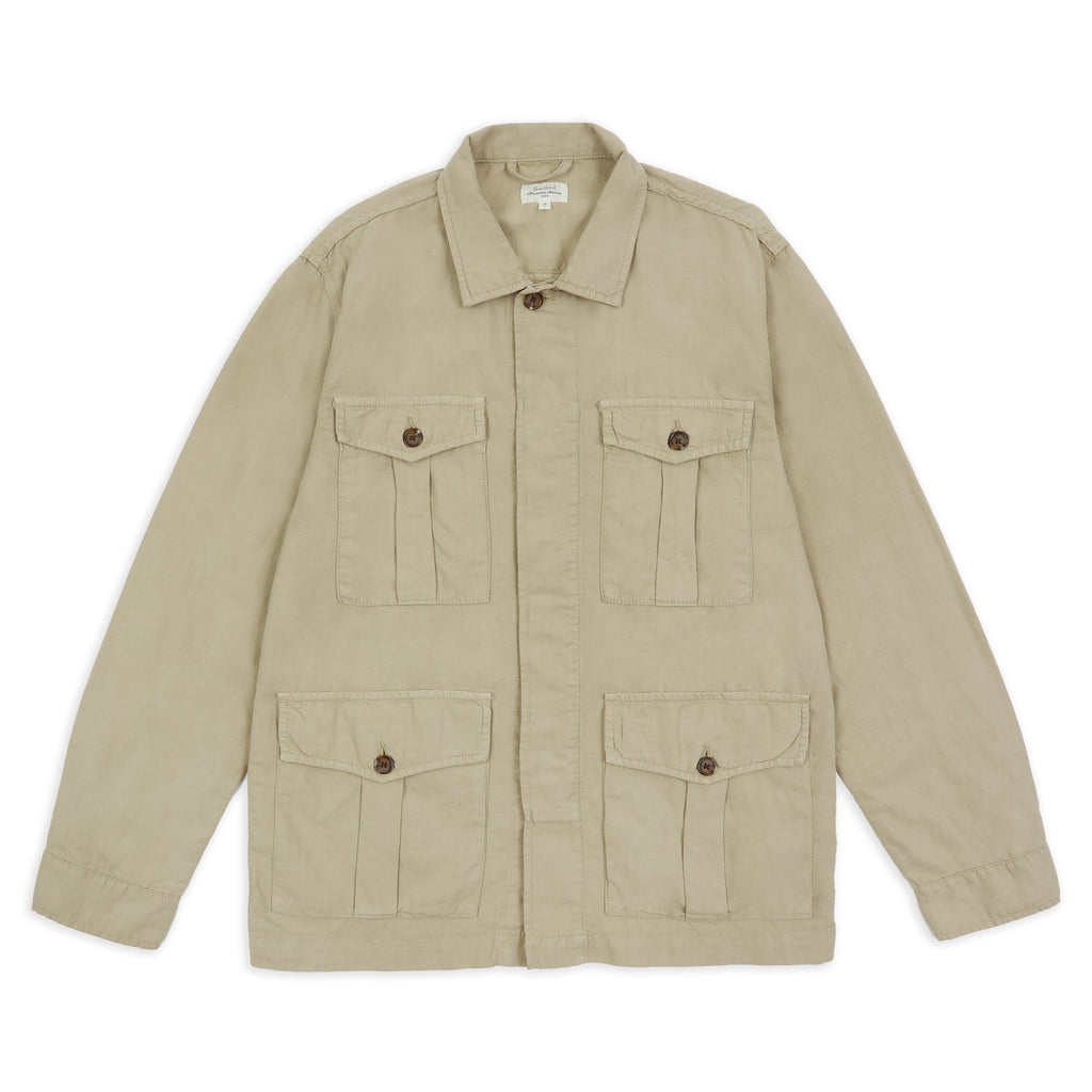 Hartford Jeep Jacket - Khaki – Burrows & Hare