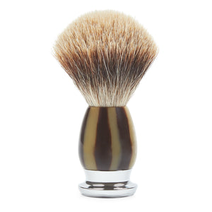 Burrows & Hare Silvertip Badger Bristle Shaving Brush - Resin - Burrows and Hare