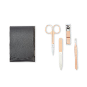 Burrows & Hare Manicure Set - Black - Burrows and Hare