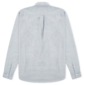 Burrows & Hare Flannel Button-down Shirt - Grey - Burrows and Hare