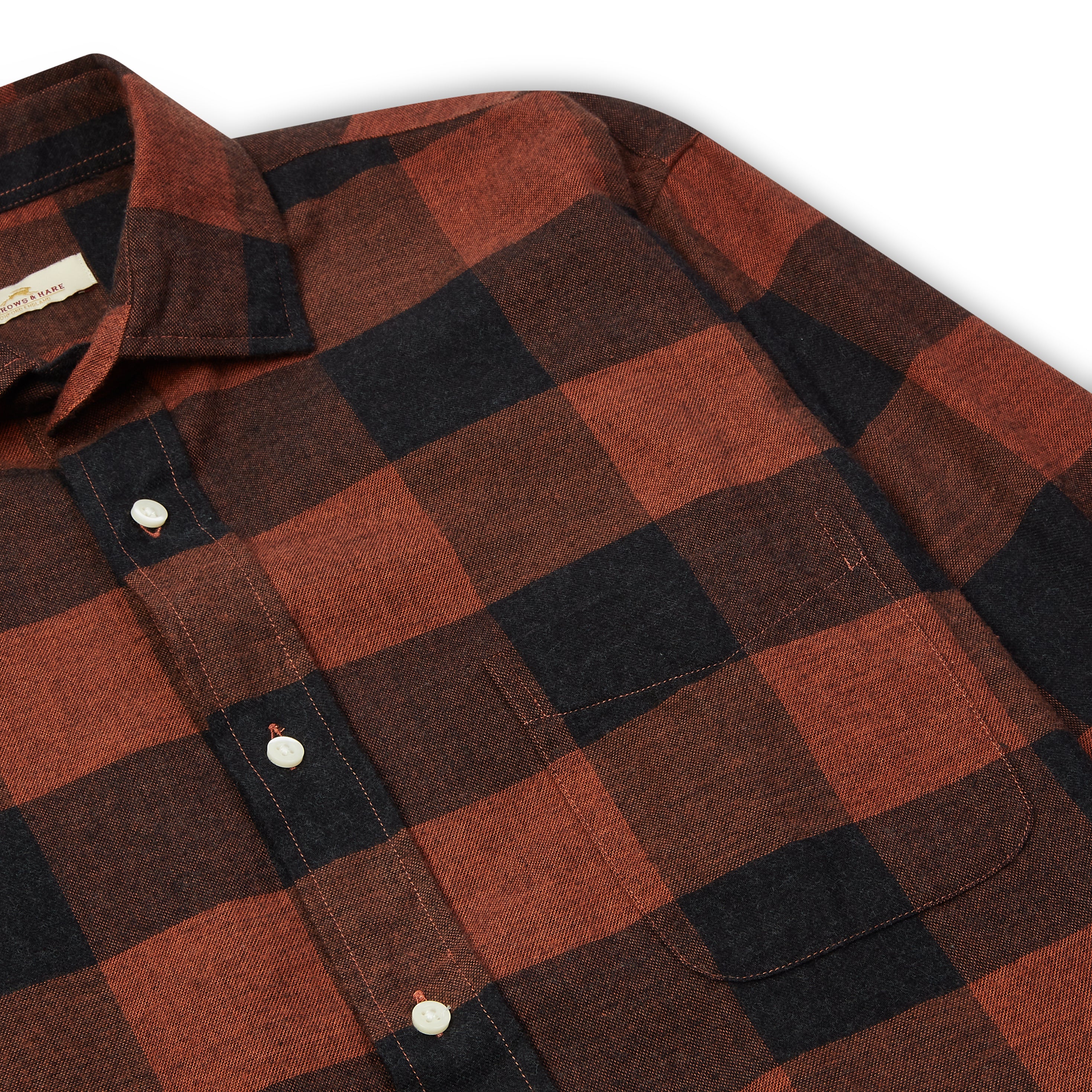 Burrows & Hare Gingham Shirt - Buffalo - Burrows and Hare