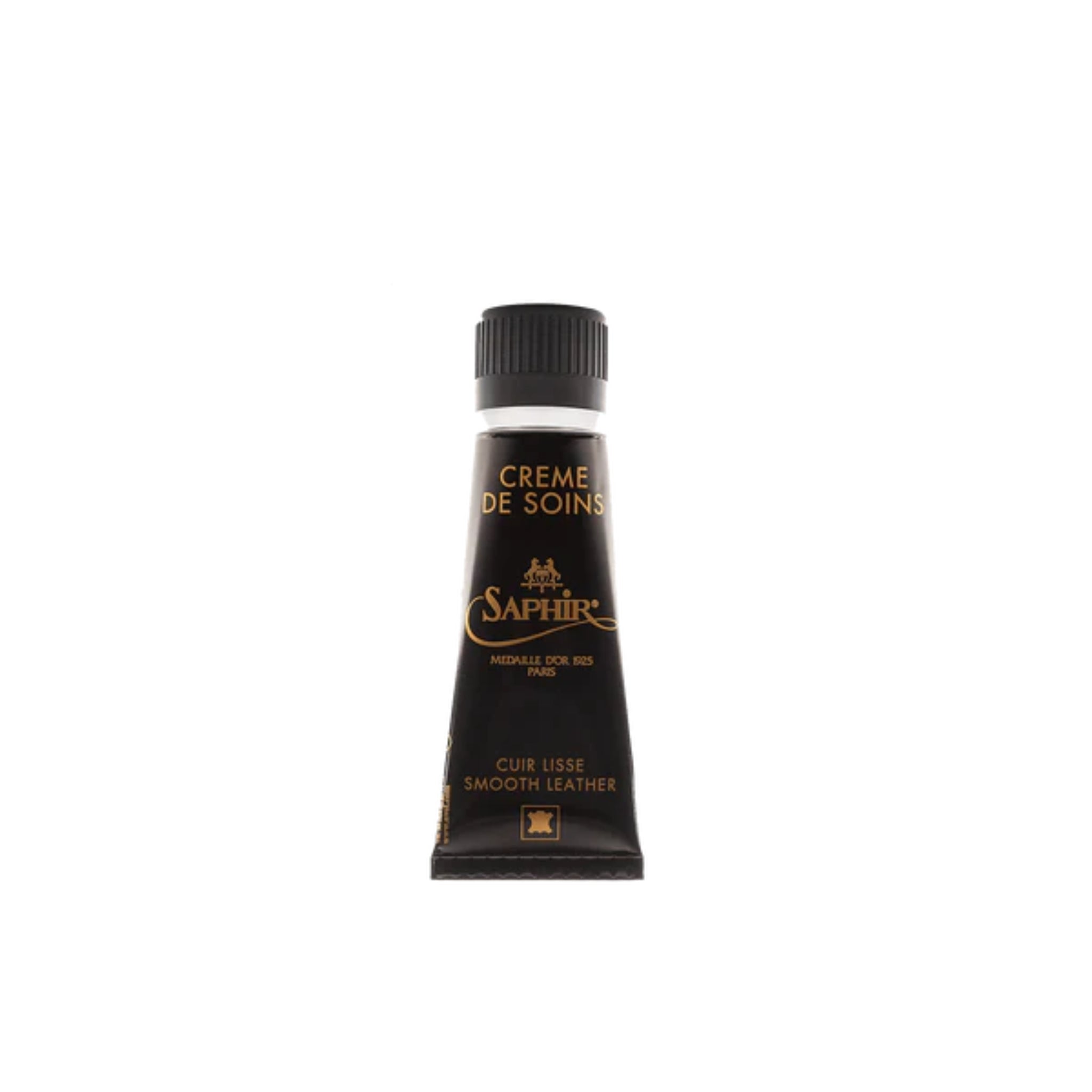 Saphir Shoe Cream Tube Dark Brown