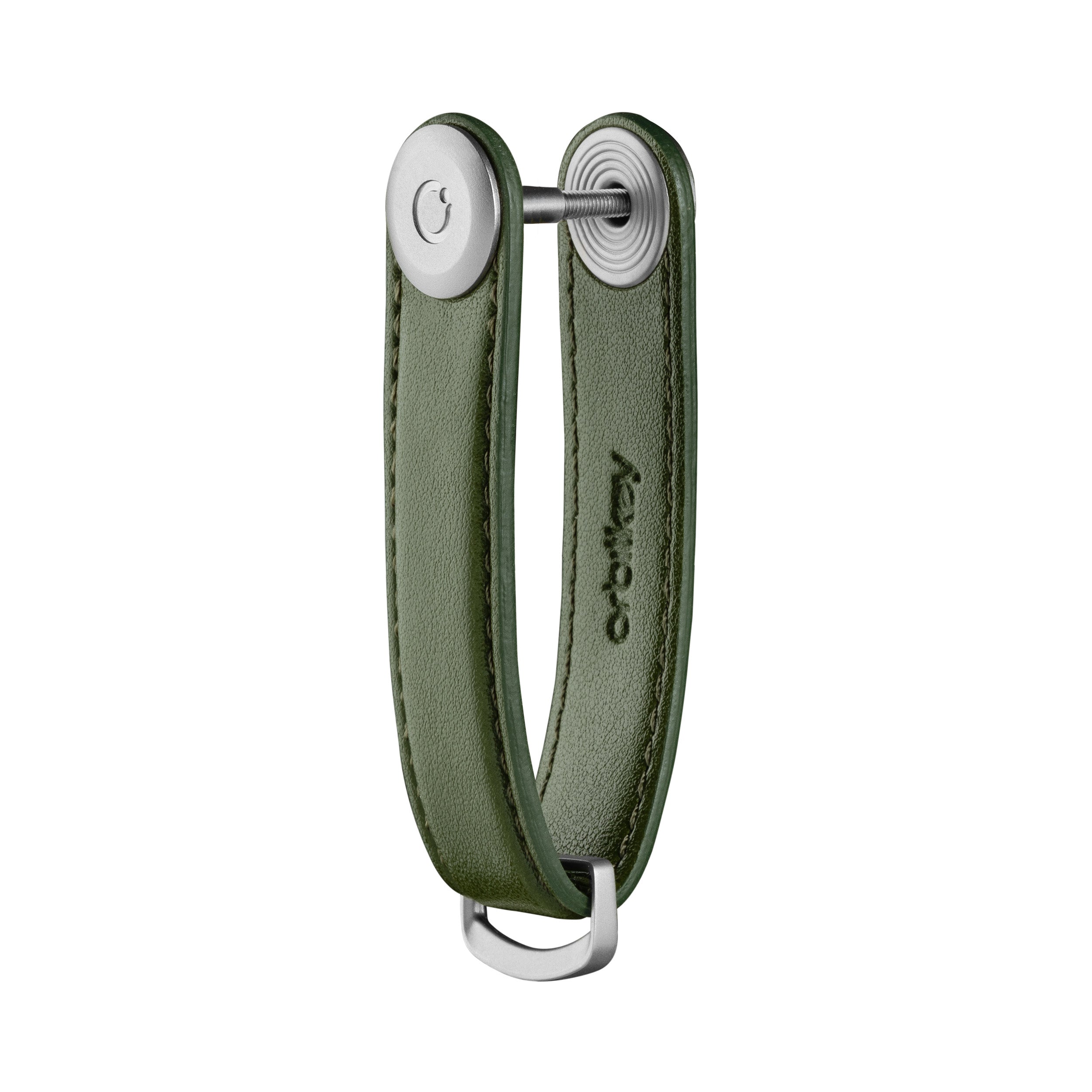 Orbit Key - Key Organiser Cactus Leather Green - Burrows and Hare