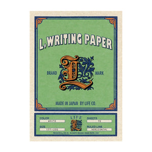 Life Japan Letter Writing Paper - Burrows and Hare