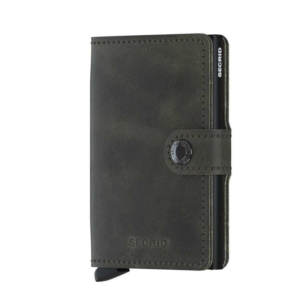 Mini wallet Olive / Black