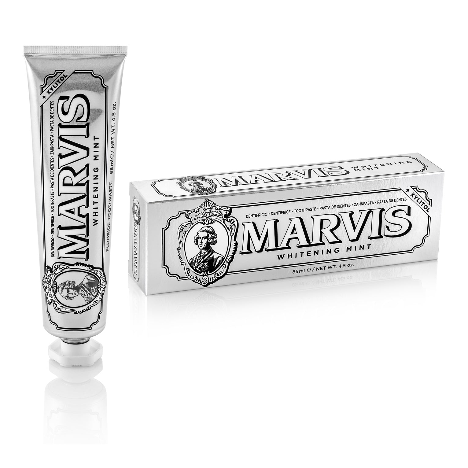 Marvis Luxury Toothpaste - Whitening Mint - Burrows and Hare