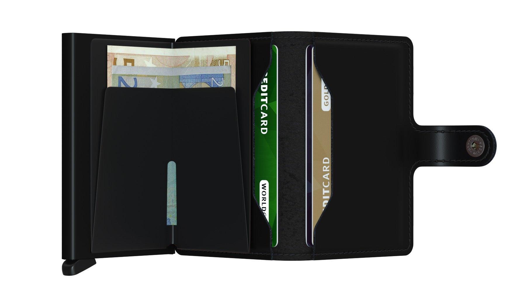 Secrid RFID Miniwallet - Matte Black - Burrows and Hare