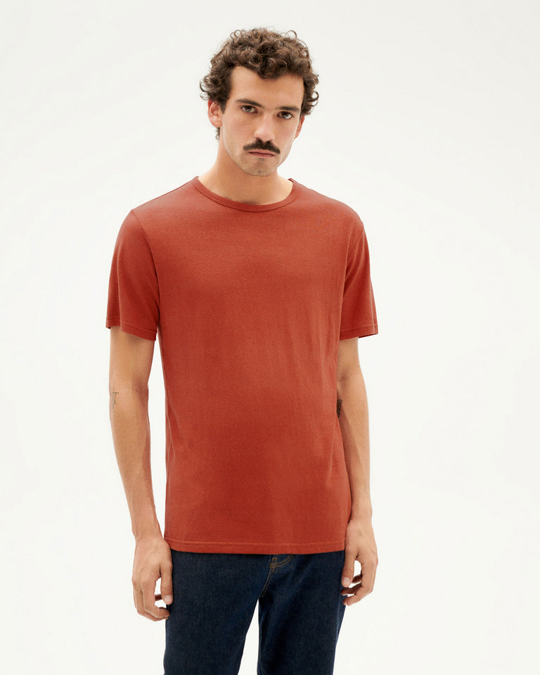 Hemp T-shirt - Clay Red