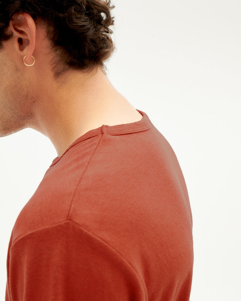 Hemp T-shirt - Clay Red