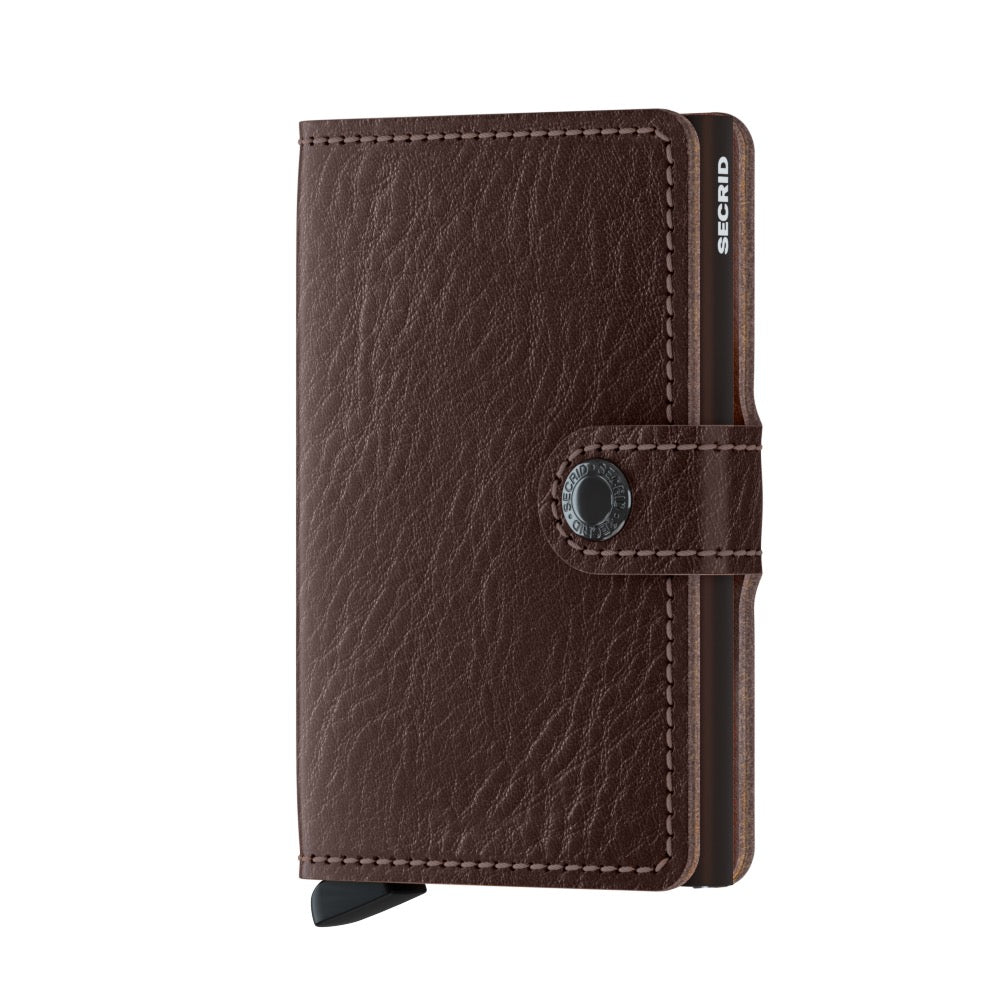 Mini wallet Espresso Brown