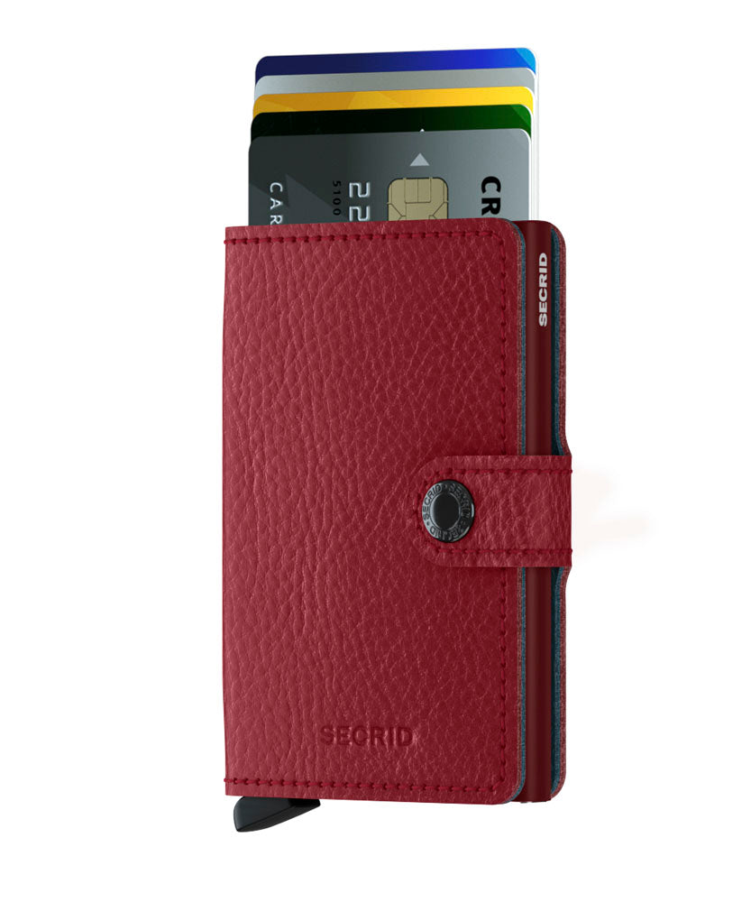 Mini wallet Veg Rosso