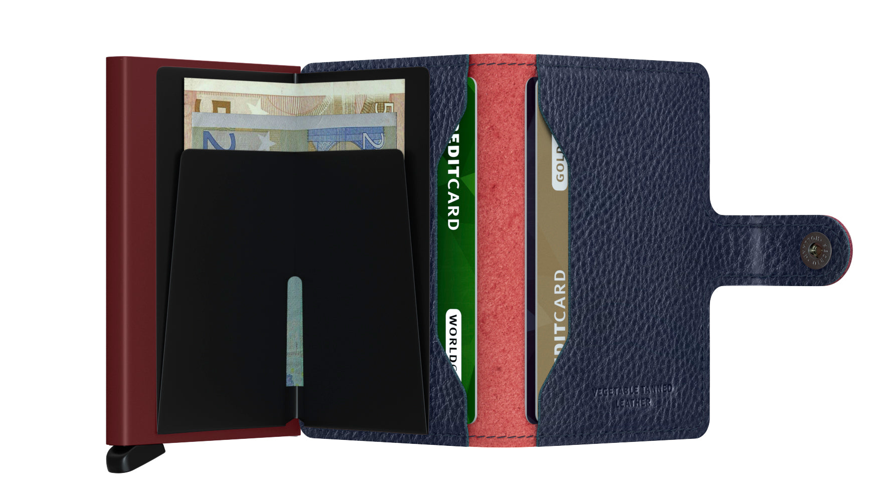 Mini wallet Veg Rosso