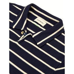 Oliver Spencer Hawthorn Polo Shirt - Montrose Navy