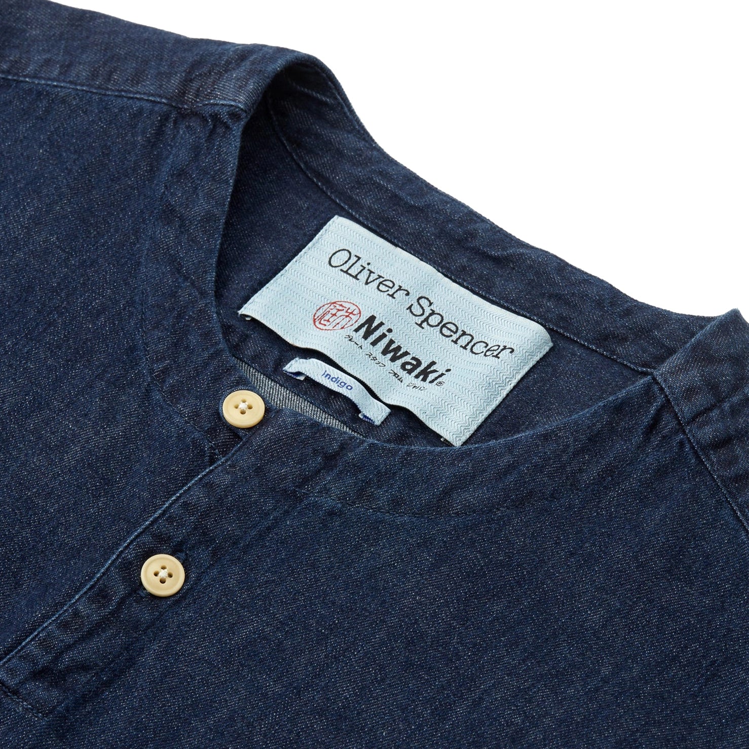 Ohana Gardening Smock Mullins Denim - Indigo Rinse