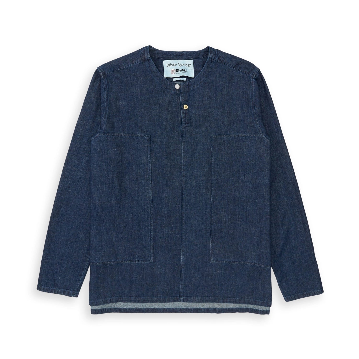 Ohana Gardening Smock Mullins Denim - Indigo Rinse