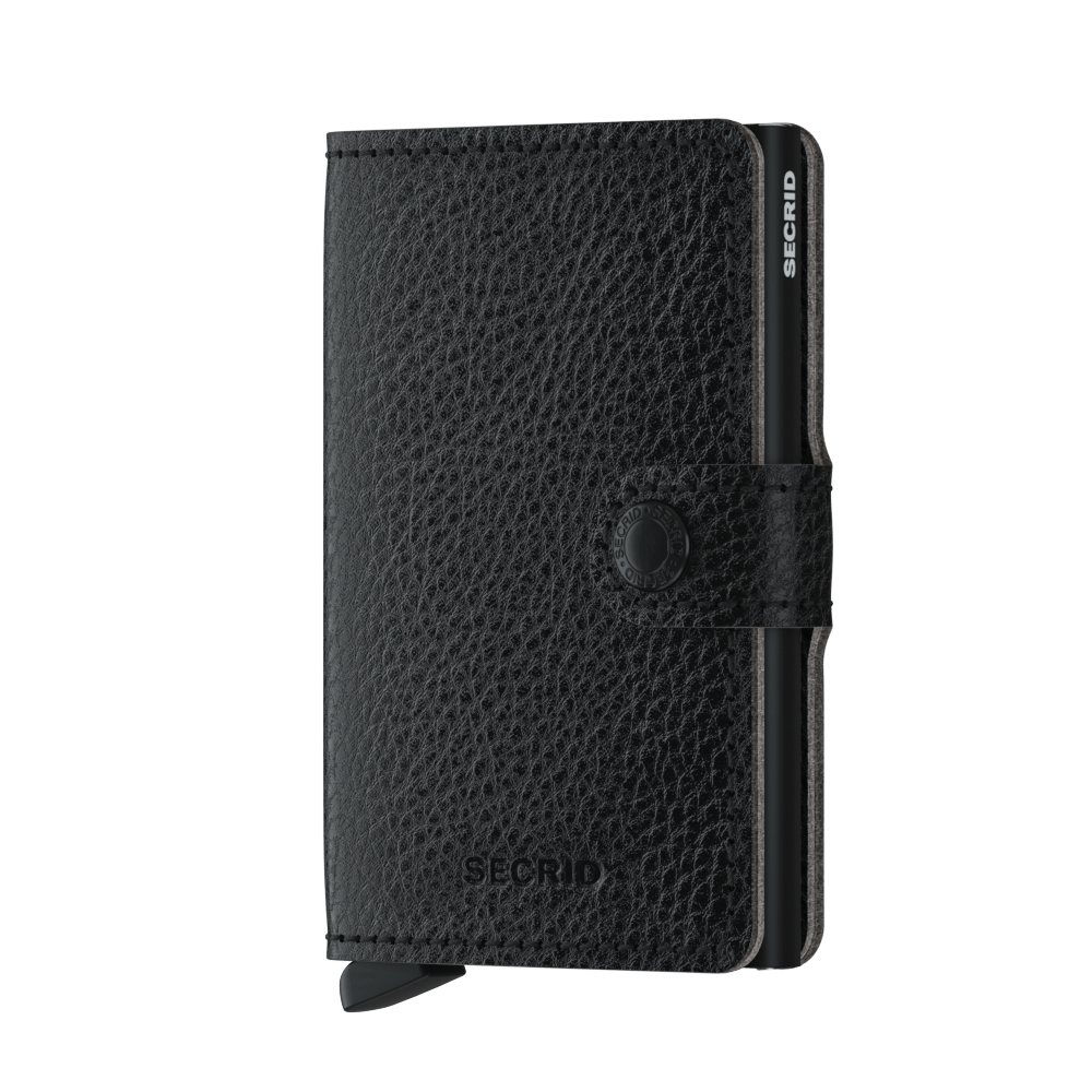 Secrid RFID Miniwallet - Veg Black / Black - Burrows and Hare