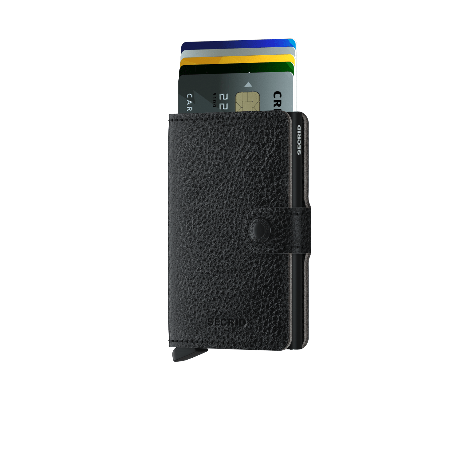 Secrid RFID Miniwallet - Veg Black / Black - Burrows and Hare