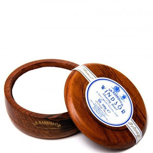 D.R. Harris & Co. Shaving Soap with Mahogany Bowl - Windsor - Burrows and Hare
