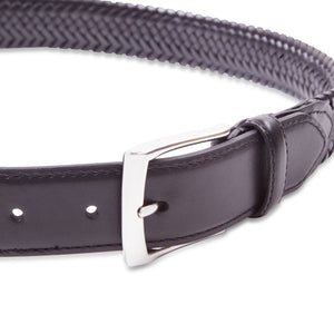 Dents Heritage Smooth Leather Belt - Black, Men's, Size: Small - 31-33 | 79-84cm