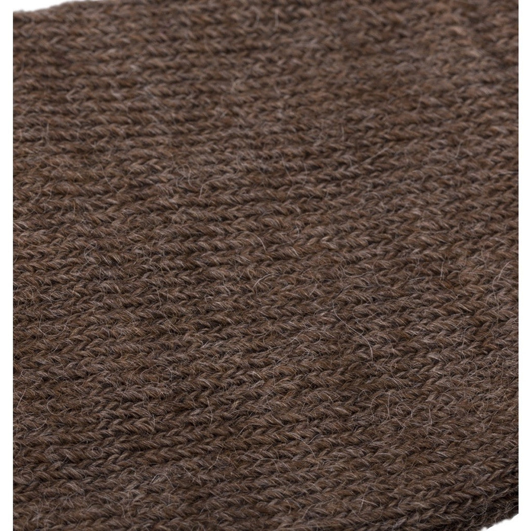 Burrows & Hare Alpaca Socks - Brown - Burrows and Hare