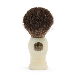 Dovo Leather Travel Shaving Set - Tan - Burrows and Hare