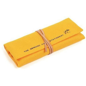 Hightide Field Roll Pen Case - Yellow - Burrows and Hare