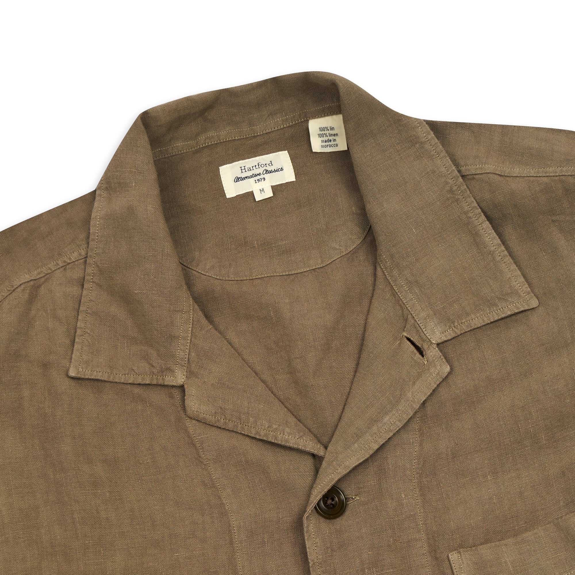 Hartford Perry Pat Jacket - Khaki - Burrows and Hare