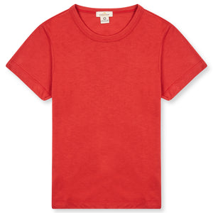 Burrows & Hare Women’s T-shirt - Red - Burrows and Hare