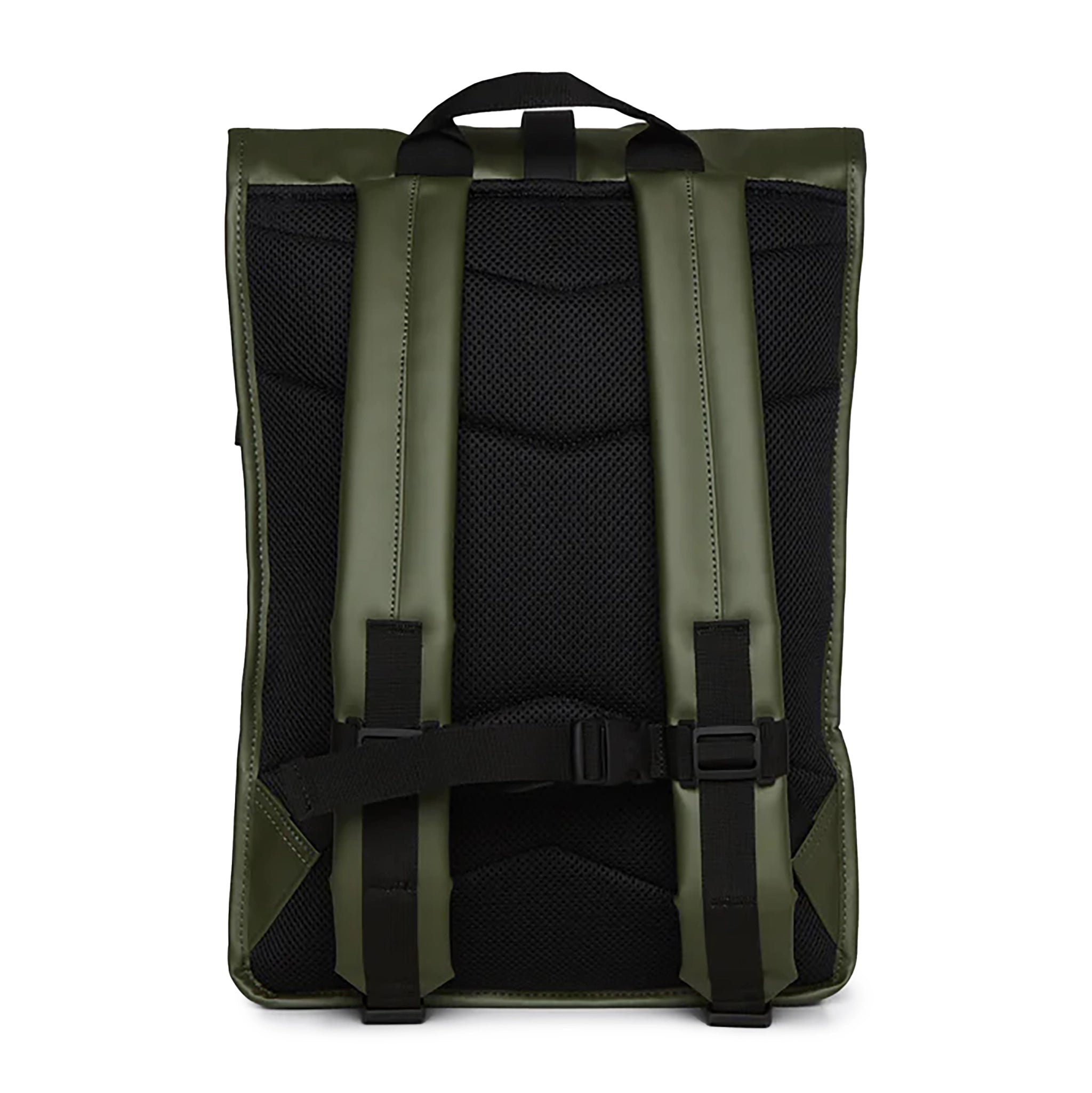 Rains Rolltop Rucksack - Evergreen - Burrows and Hare