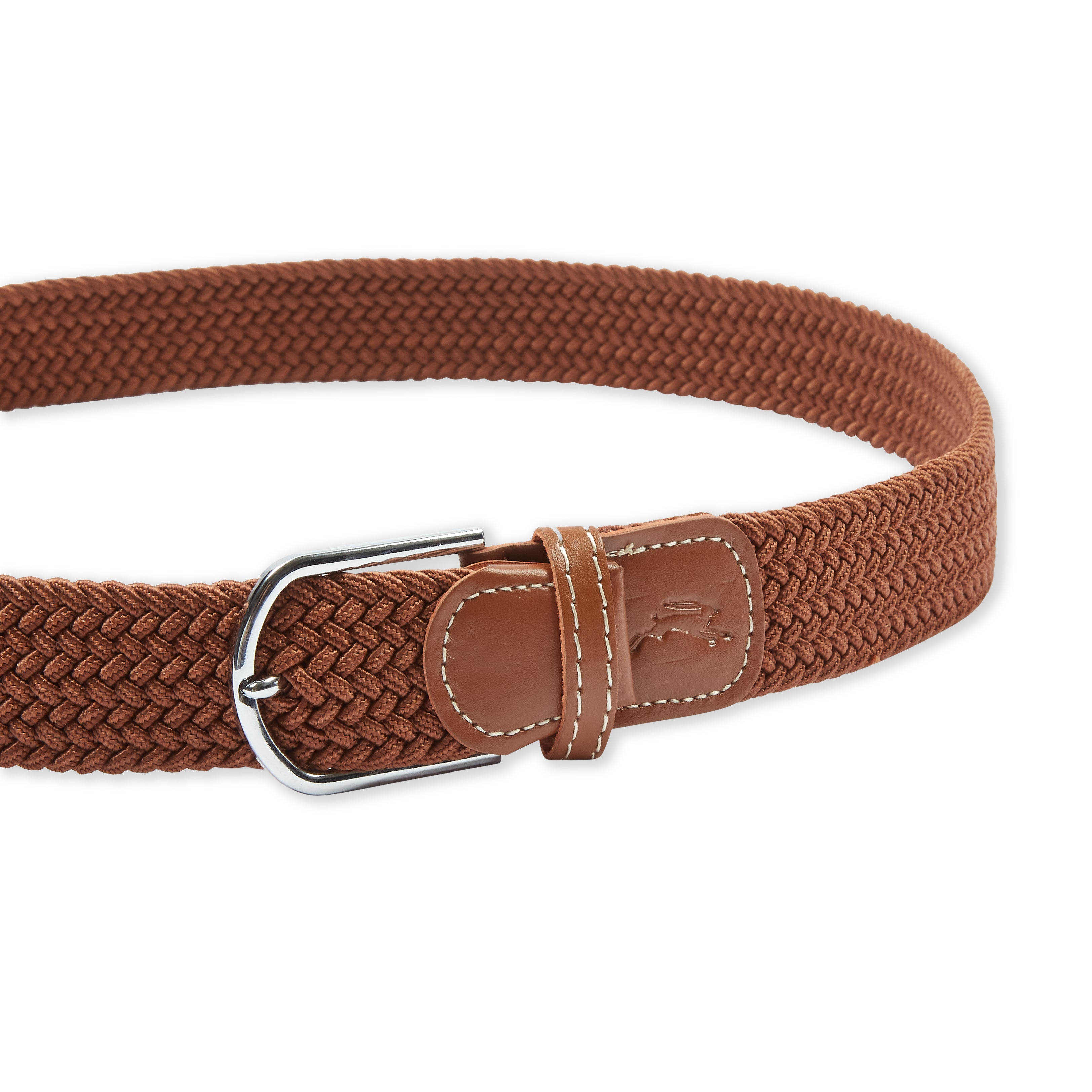  Woven Cotton Belt - Tan