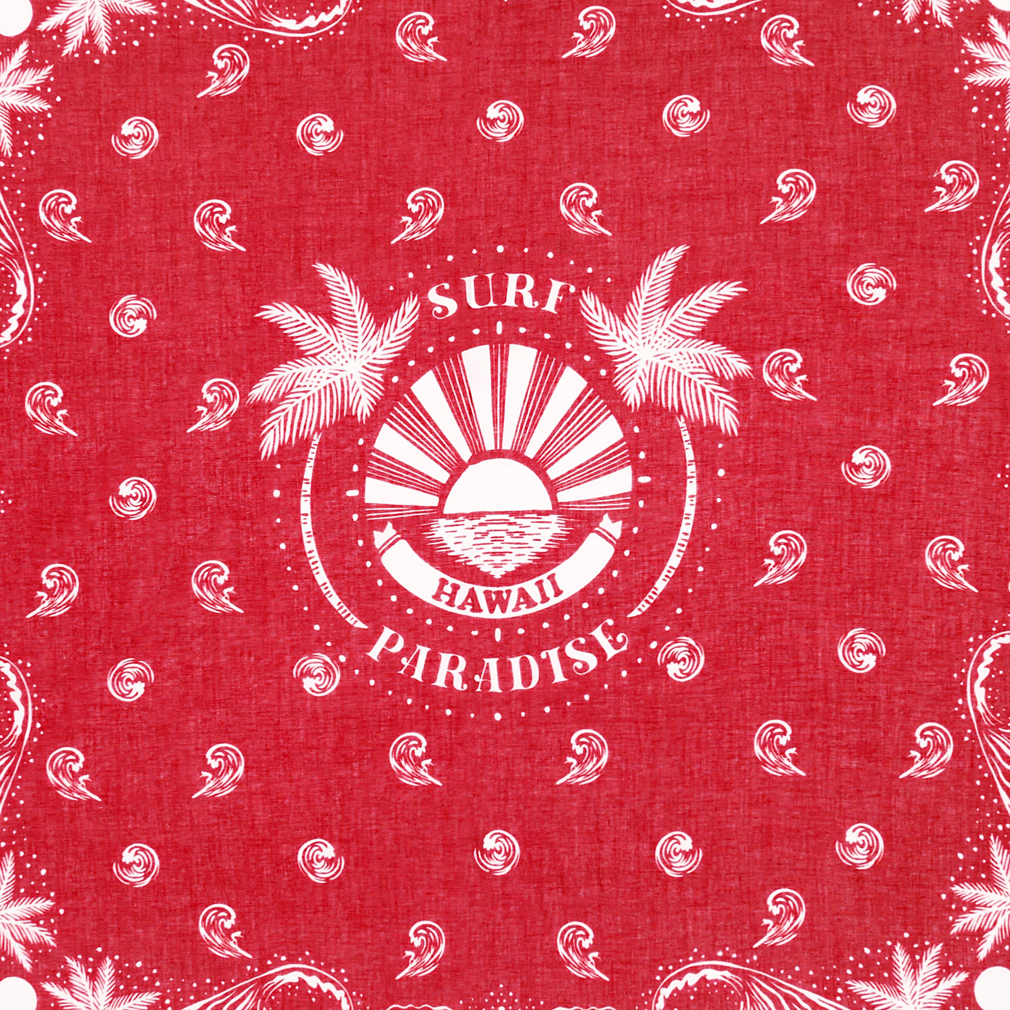 Hartford Scarf - Bandana Red - Burrows and Hare