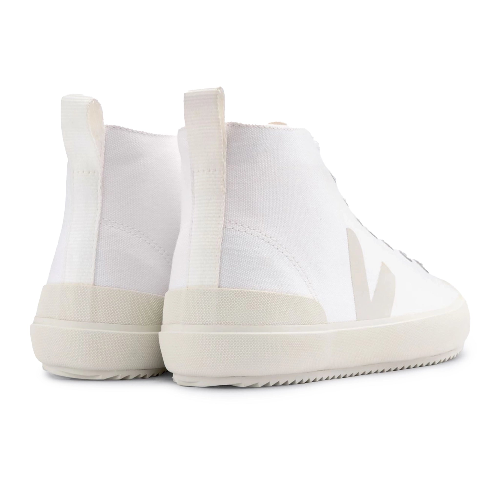 Veja Nova High Top Canvas Trainer -  White Pierre - Burrows and Hare