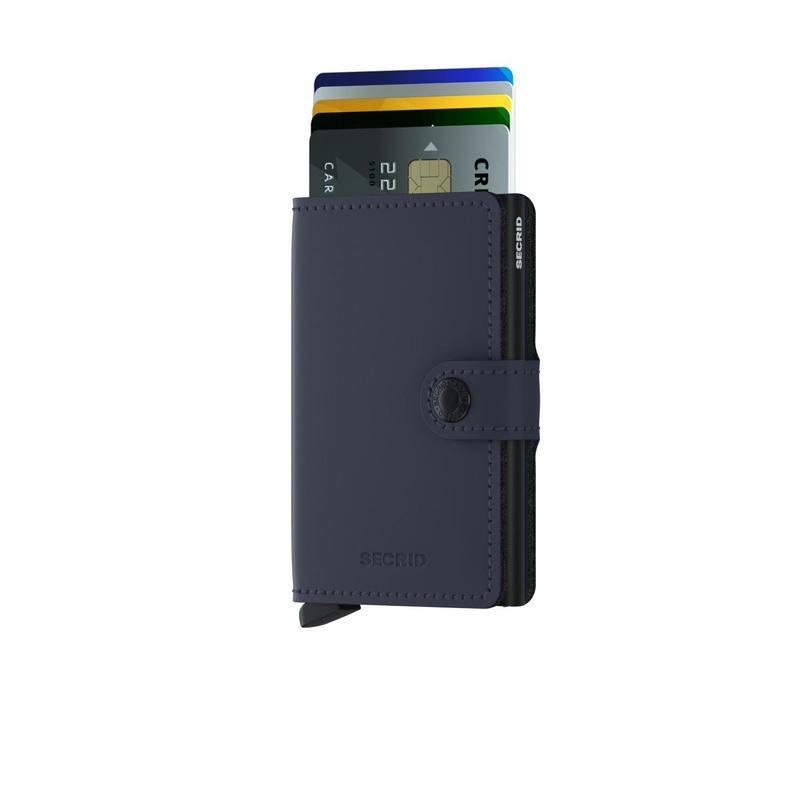 Secrid RFID Miniwallet - Matte Night Blue - Burrows and Hare