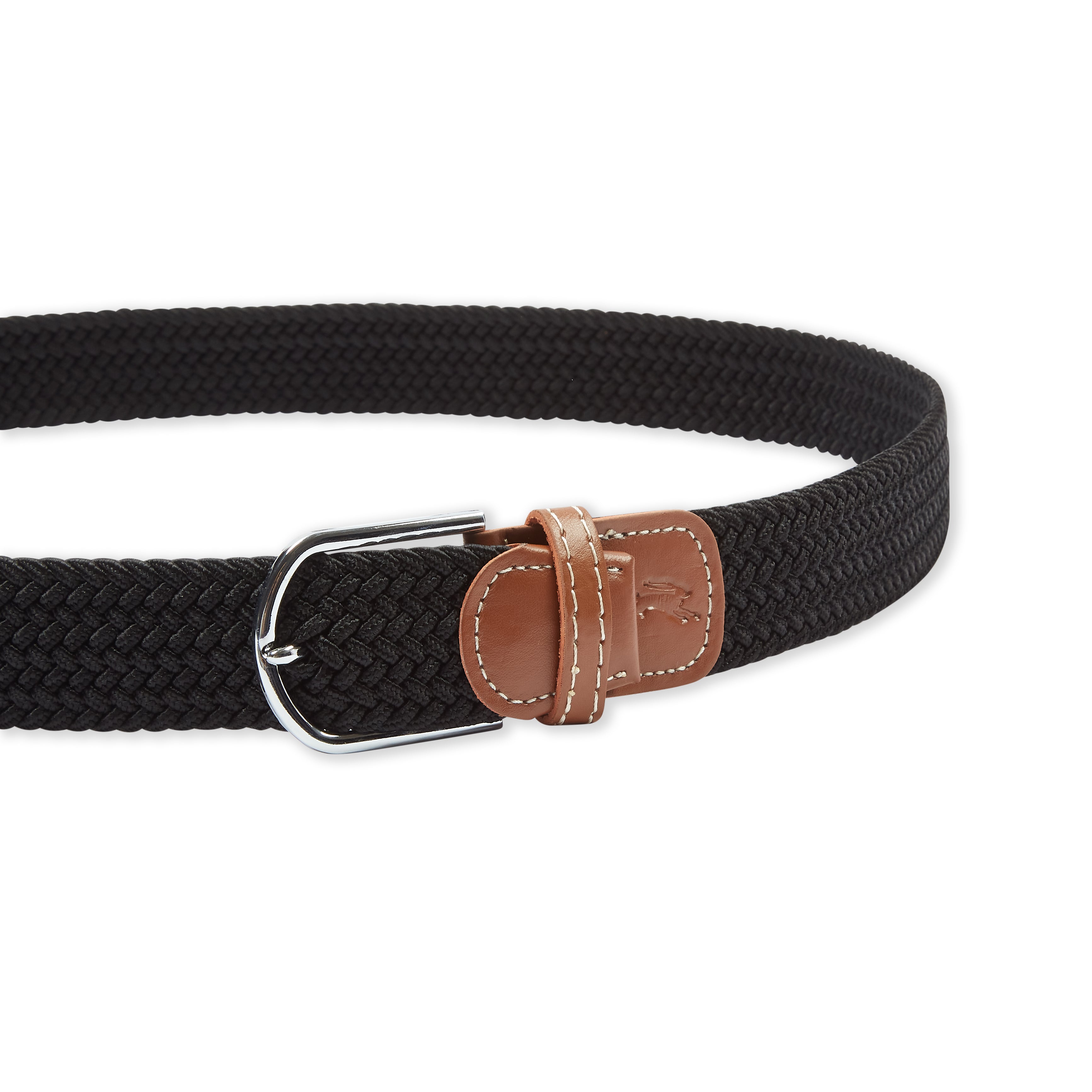 Woven Cotton Belt - Black