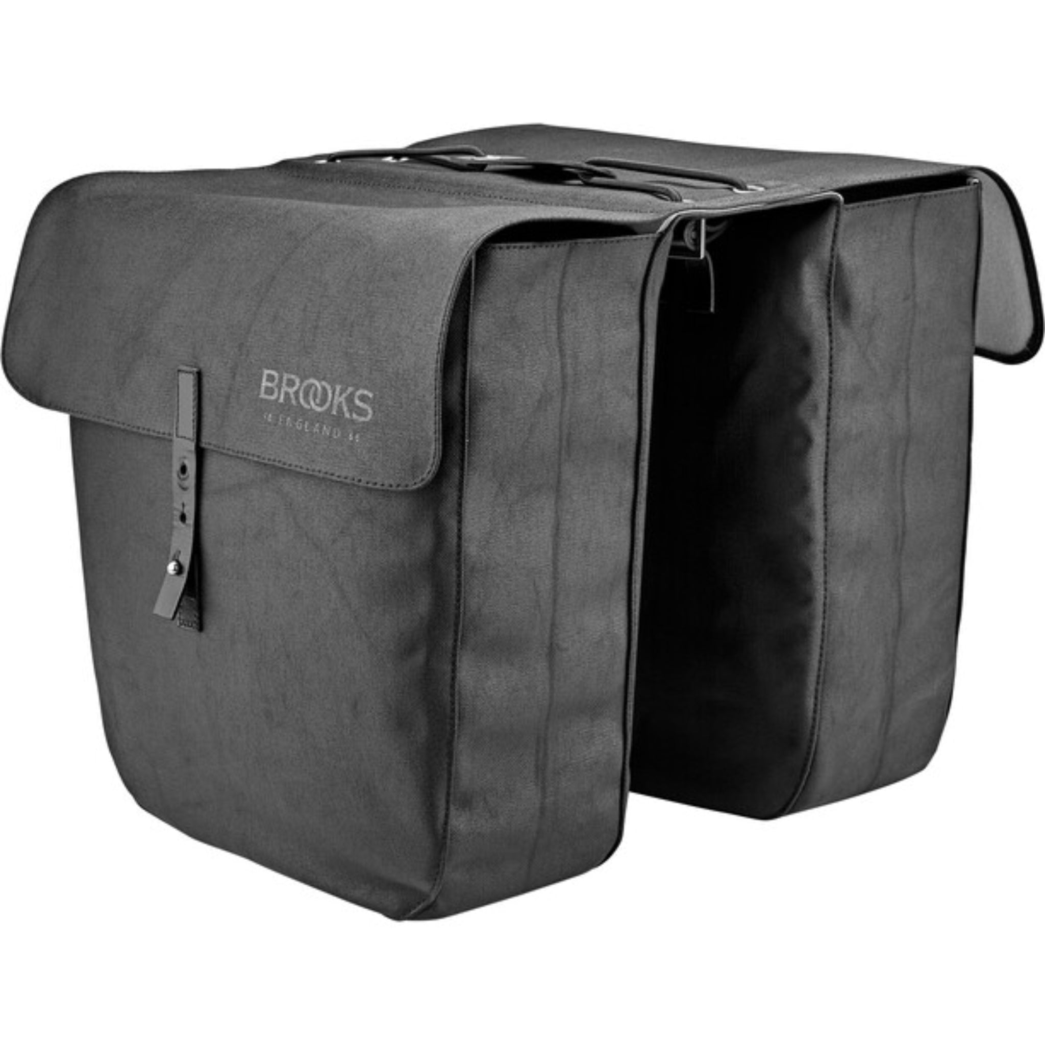 Brooks England Brick Lane Pannier - Black - Burrows and Hare