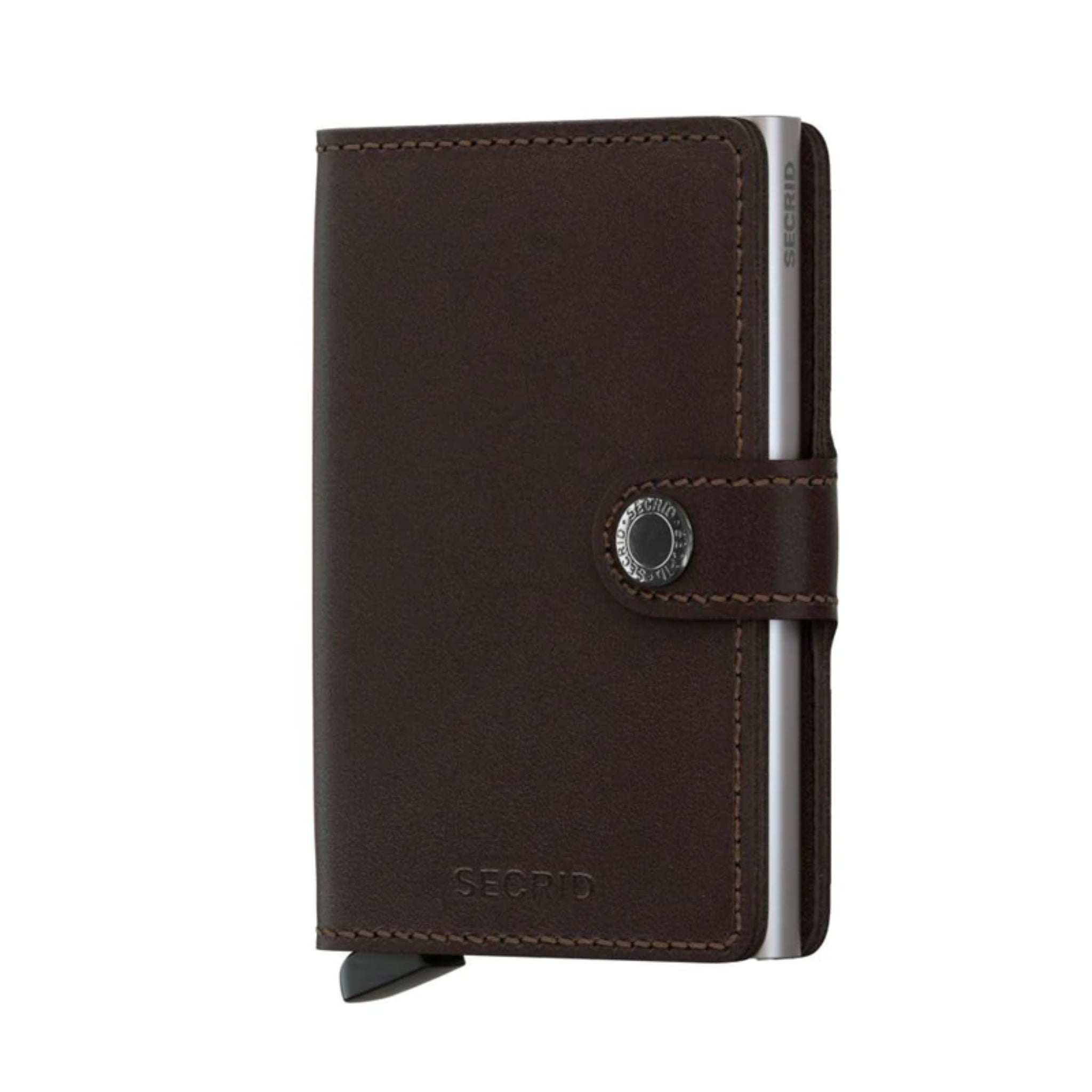 SECRID RFID Miniwallet - Original Dark Brown - Burrows and Hare