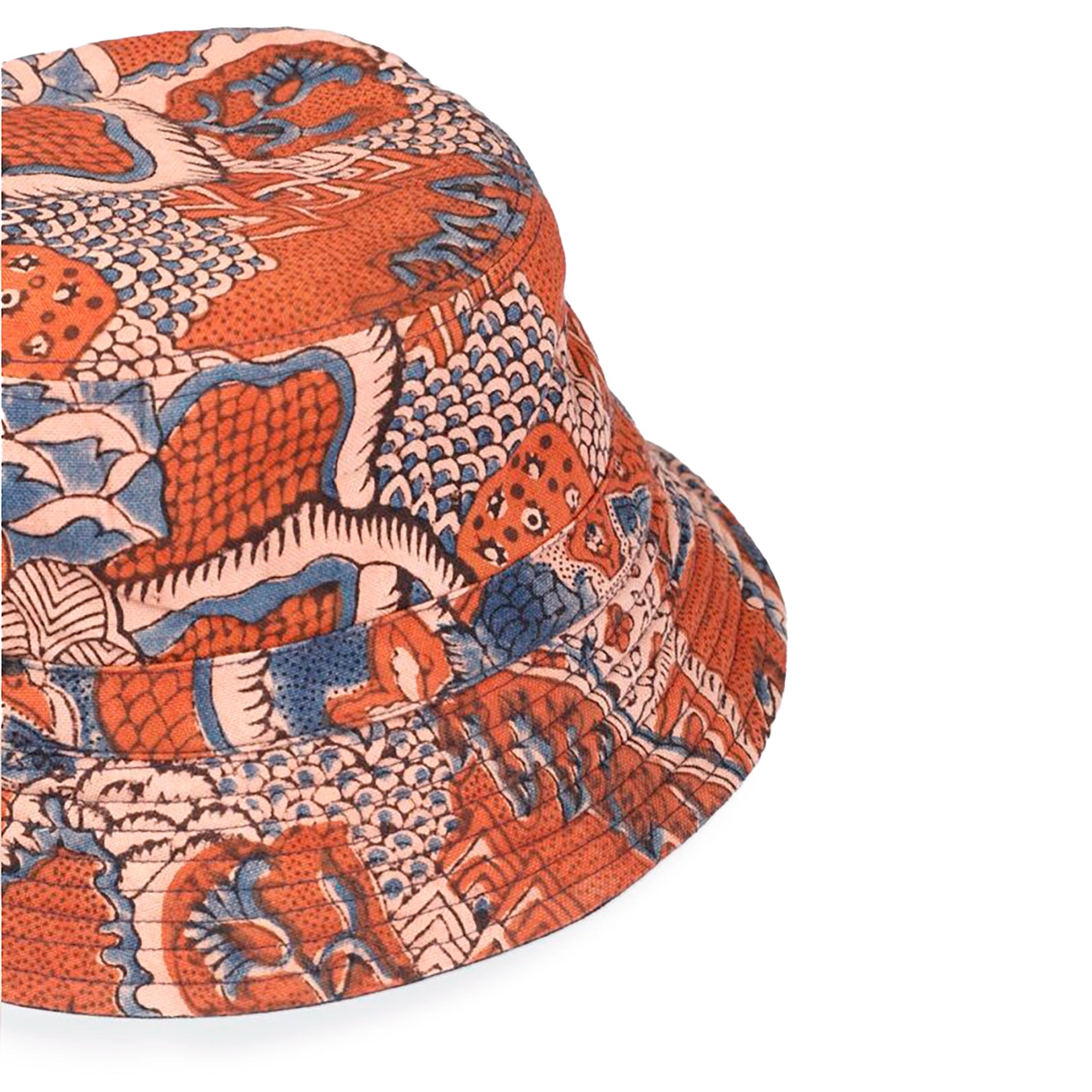 Kardo Quilted Bucket Hat - Ajrakh