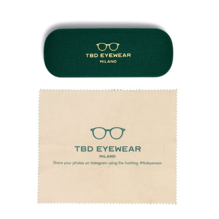 TBD Eyewear Cran Sunglasses - Light Havana/Green - Burrows and Hare